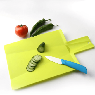 Medium Foldable Chopping Board - BPA Free, Mess-Free Food Preparation