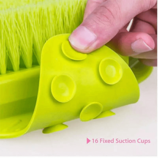 Foot Scrubber Bath Shower Brush with Non-Slip Base for Easy Cleaning Price in Pakistan | LAPTAB