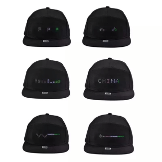 Bluetooth Digital LED Cap with Customizable Message Display Price in Pakistan | LAPTAB