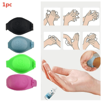 Versatile Wrist Band Hand Sanitizer Dispenser - Washable & Refillable Price in Pakistan | LAPTAB