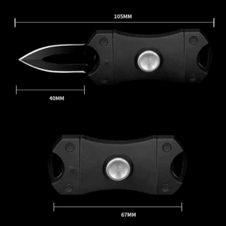 Gyro Fidget Spinner Mini Pocket Knife