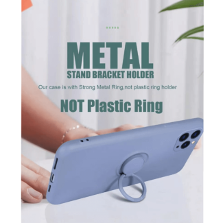 Silicone iPhone 11 Pro Max Cover with Ring Holder for Enhanced Grip Price in Pakistan | LAPTAB