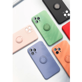 Silicone iPhone 11 Pro Max Cover with Ring Holder for Enhanced Grip Price in Pakistan | LAPTAB