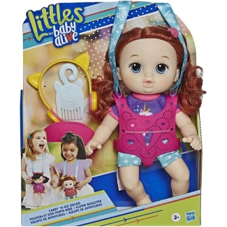 HBR Littles Baby Alive Carry 'n Go Squad Little Zoe Doll with Carrier Price in Pakistan | LAPTAB