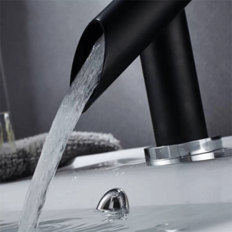 Basin Faucet Black Hot Cold Single Handle for Modern Bathrooms Price in Pakistan | LAPTAB