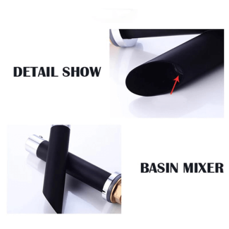 Basin Faucet Black Hot Cold Single Handle for Modern Bathrooms Price in Pakistan | LAPTAB