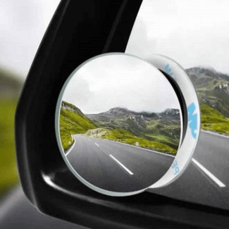 2 Pcs Blind Spot Mirror for Cars - Clear HD Glass, Convex Design