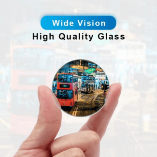 2 Pcs Blind Spot Mirror for Cars - Clear HD Glass, Convex Design Price in Pakistan | LAPTAB