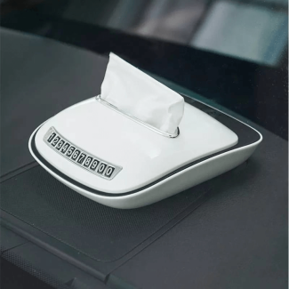 Car Visor Tissue Box - Easy Access, Durable PU Leather, Easy Installation Price in Pakistan | LAPTAB