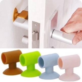 Pack of 3 Silicone Door Stopper