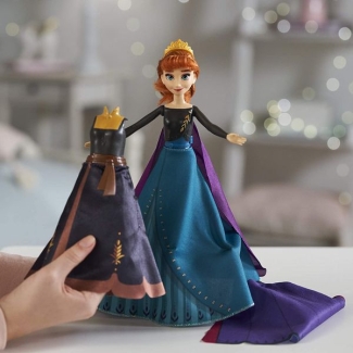 Disney Frozen II Anna Transformation Doll with Outfits and Accessories