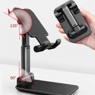 Adjustable Desktop Mobile Phone Holder for 4-10 Inch Devices Price in Pakistan | LAPTAB