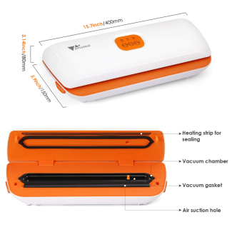 Portable Automatic Vacuum Sealer for Food with 10 Bags - Keep Food Fresh Price in Pakistan | LAPTAB