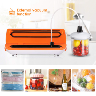Portable Automatic Vacuum Sealer for Food with 10 Bags - Keep Food Fresh Price in Pakistan | LAPTAB