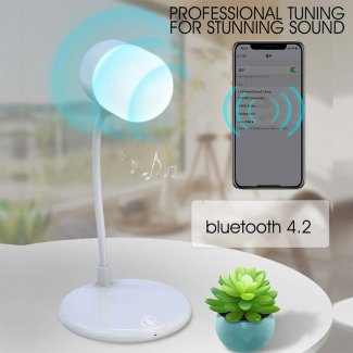Music Lamp with Wireless Charger, Bluetooth Speaker, 3 Light Modes Price in Pakistan | LAPTAB