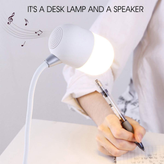 Music Lamp with Wireless Charger, Bluetooth Speaker, 3 Light Modes Price in Pakistan | LAPTAB