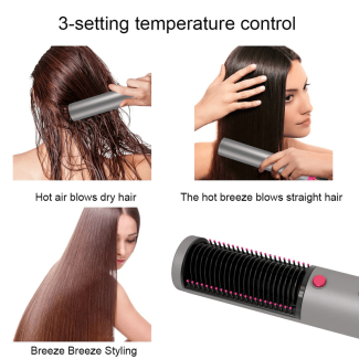 Buy 3 In 1 Hair Straightener with Blow Dryer and Brush - Best Price in  Pakistan (February, 2023) | Laptab