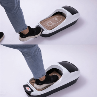Automatic Disposable Shoe Cover Dispenser with 500+ Uses, Compact Design Price in Pakistan | LAPTAB