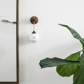 Smart Sensor Sunny Night Light with Wood Grain Finish and USB Charging Price in Pakistan | LAPTAB