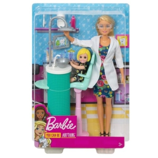 Barbie BRB Dentist Doll with Playset, Multicolor, Ages 3 and Up Price in Pakistan | LAPTAB