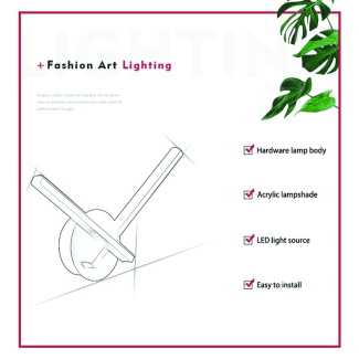 Creative Corridor LED Wall Lamp - Clock Design for Home and Commercial Decor Price in Pakistan | LAPTAB