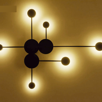 Nordic Designer Multi Heads LED Wall Lamp for Home and Commercial Use Price in Pakistan | LAPTAB