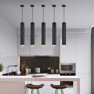 Long Tube Dimmable LED Pendant Light 40cm for Modern Home Decor Price in Pakistan | LAPTAB