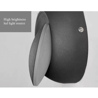 Modern Rotatable LED Wall Light, 5W Aluminum, 3500K, 5.5