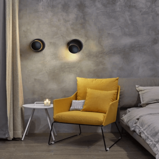Modern Rotatable LED Wall Light, 5W Aluminum, 3500K, 5.5
