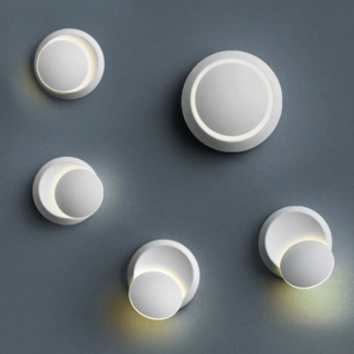 Modern Rotatable LED Wall Light, 5W Aluminum, 3500K, 5.5