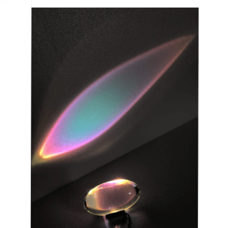 Unique Crystal LED Light Projector - Raindrop Shape, 18cm, AC Power Price in Pakistan | LAPTAB