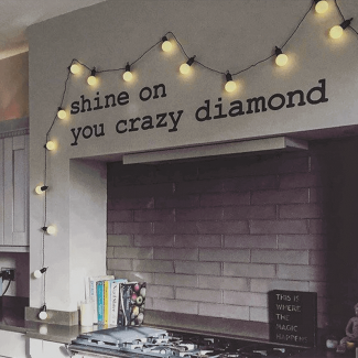 20 LED Warm White Twinkle String Lights, Waterproof IP65, EU Plug