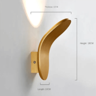 Golden Luminaire LED Wall Light, Aluminum, Wall Mounted, 3-5 sqm Price in Pakistan | LAPTAB