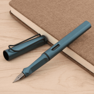 2 pcs Soft Ink Pen with Ergonomic Grip and Refillable Chromium-Plated Nib Price in Pakistan | LAPTAB