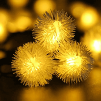 Dandelion Solar Fairy Light String, 20 Bulbs, 5m Length, 8 Modes Price in Pakistan | LAPTAB