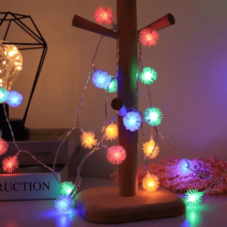 Dandelion Solar Fairy Light String, 20 Bulbs, 5m Length, 8 Modes Price in Pakistan | LAPTAB
