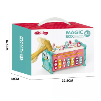 8 In 1 Educational Activity Box with Xylophone and Hammer for Kids Price in Pakistan | LAPTAB