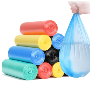 1 pc Garbage Shopper Roll, 45x50 cm, Durable PE, Multiple Colors Price in Pakistan | LAPTAB