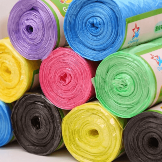 1 pc Garbage Shopper Roll, 45x50 cm, Durable PE, Multiple Colors Price in Pakistan | LAPTAB