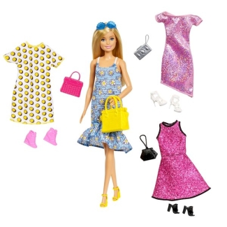 Barbie Fashionistas Blonde Doll with Accessories and Outfit Set Price in Pakistan | LAPTAB