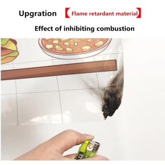 Pack of 4 Removable Kitchen Stove Oil Proof Wall Stickers, Vinyl Decals Price in Pakistan | LAPTAB