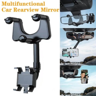Universal 360 Car Rearview Mirror Phone Holder for Safe Driving Price in Pakistan | LAPTAB
