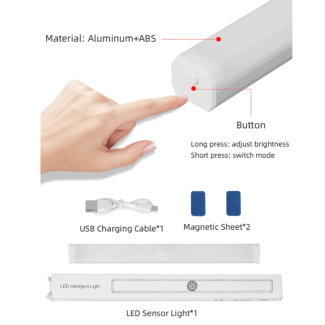 Motion Sensor Chargeable LED Light - 12cm, 4 Adjustable Modes Price in Pakistan | LAPTAB