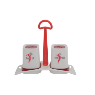 Salt and Pepper Shaker Set with Tray for Kitchen and Dining Room Use Price in Pakistan | LAPTAB