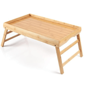 Bamboo Bed Tray - Durable Serving Tray for Breakfast, Laptop Price in Pakistan | LAPTAB