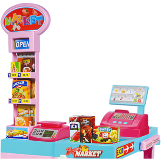Kids Play Store Supermarket Set with Trolley and Cash Register Price in Pakistan | LAPTAB