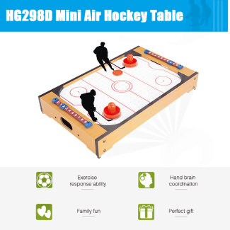Mini Smart Air Hockey Table Top for Kids - Portable Fun for Family Games Price in Pakistan | LAPTAB