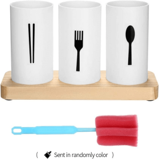 Stylish Self Draining Tableware Holder with Oak Base and Anti-Slip Design Price in Pakistan | LAPTAB