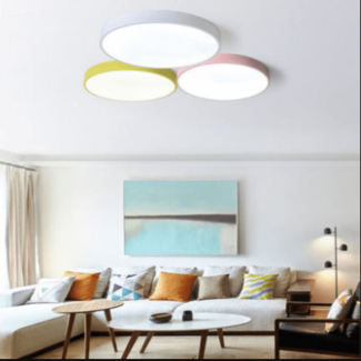 Modern Nordic Pastel Ceiling Light with Tri-Color Options for Any Room Price in Pakistan | LAPTAB