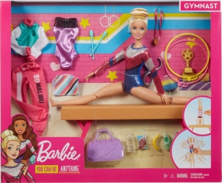 Barbie Gymnastics Playset for Kids - Multicolor, 7 x 38.1 x 29 cm Price in Pakistan | LAPTAB